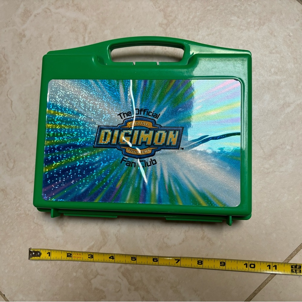 Digimon plastic storage case